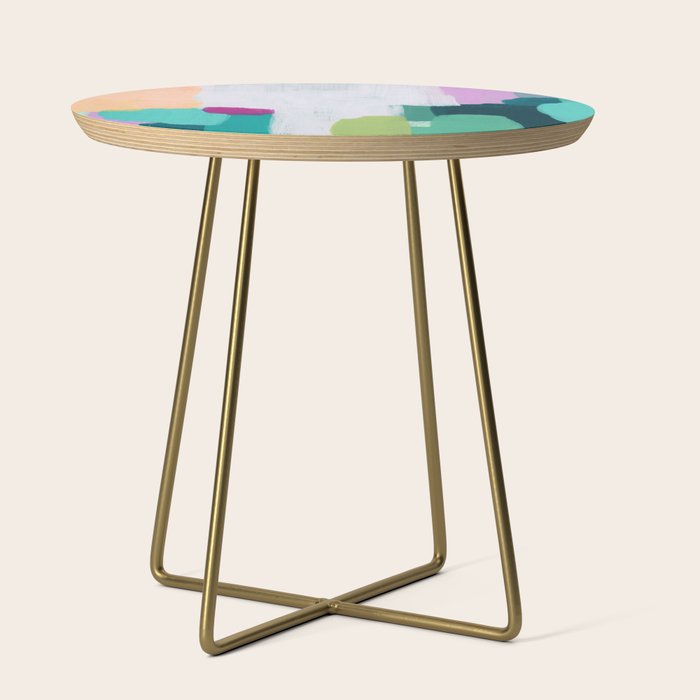 Abstract Oil Painting No. 89 Side Table Gallery Image 1