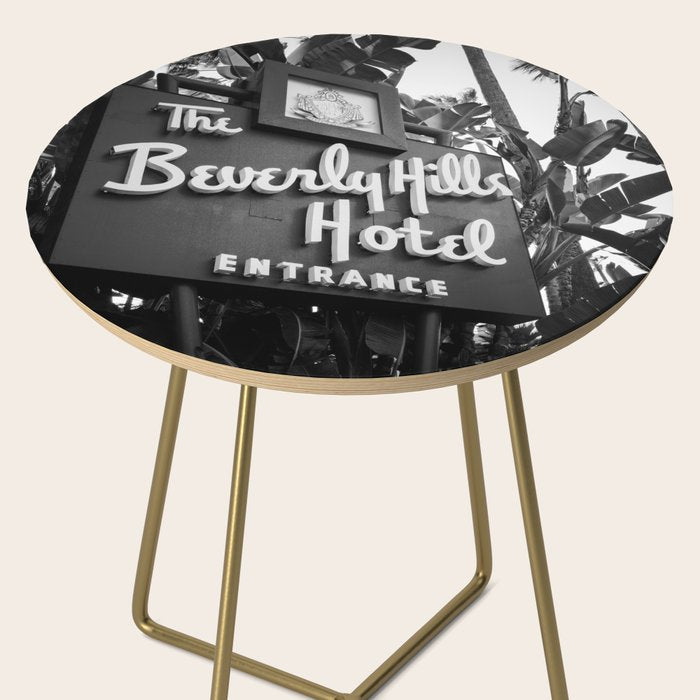 Beverly Hills Hotel Los Angeles Photography Side Table Gallery Image 2