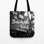 Beverly Hills Hotel Los Angeles Photography Tote Bag Gallery Image 1
