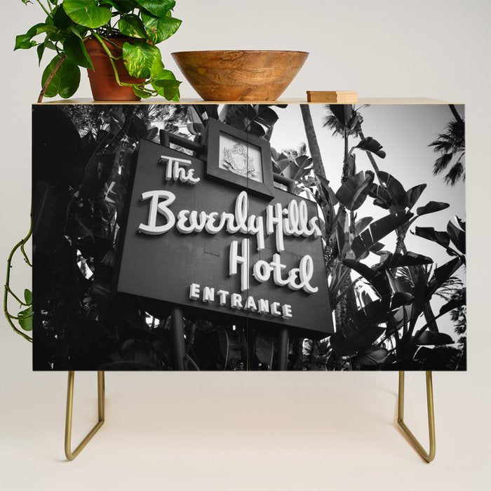 Beverly Hills Hotel Los Angeles Photography Credenza Gallery Image 1