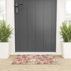 Tropical flowers autumn field Welcome Mat Gallery Image 3