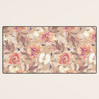 Tropical flowers autumn field Desk Mat Gallery Image 3