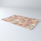 Tropical flowers autumn field Rug Gallery Image 3