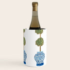 Three Hand Painted Topiary Topiaries  Wine Chiller Gallery Image 1