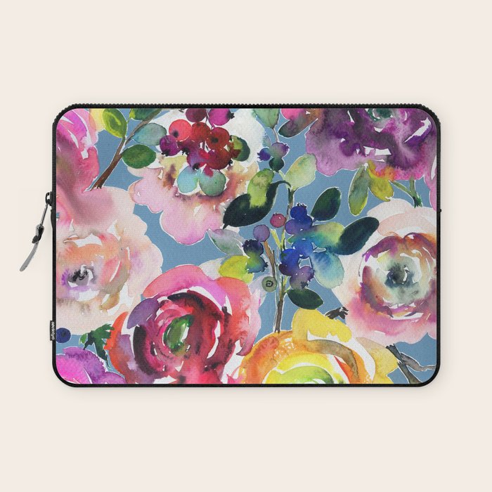 flowers of Moon N.o 6 Laptop Sleeve Gallery Image 1
