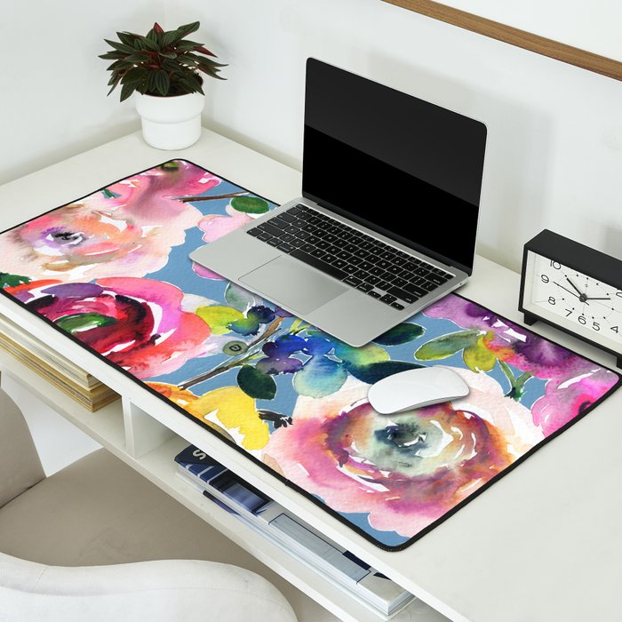 flowers of Moon N.o 6 Desk Mat Gallery Image 2