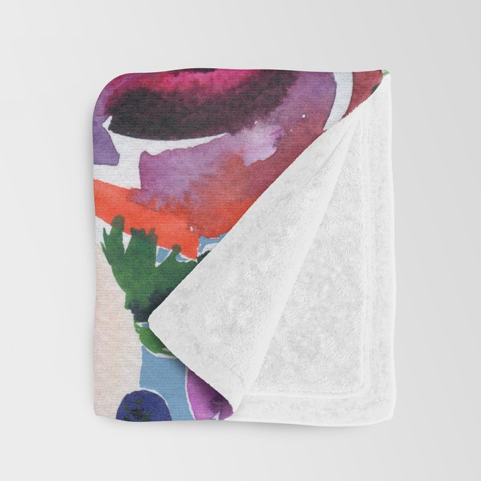 flowers of Moon N.o 6 Throw Blanket Gallery Image 3