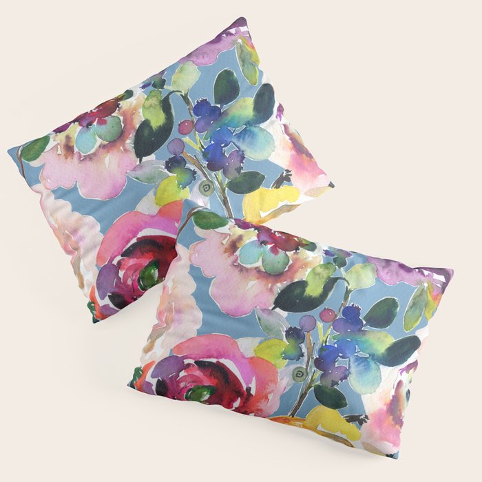 flowers of Moon N.o 6 Pillow Sham Gallery Image 3
