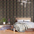Little & Fierce on Charcoal Wallpaper Gallery Image 3