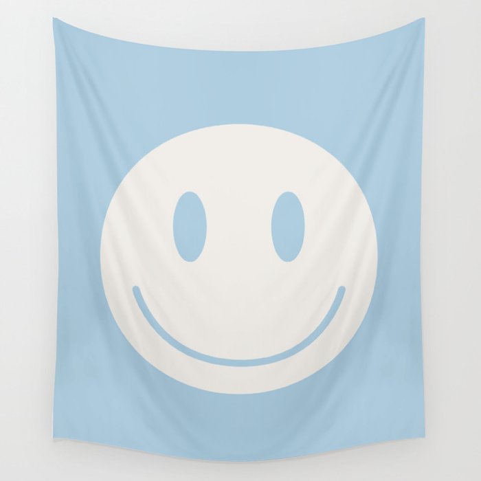 Happy Thoughts Baby Blue Wall Tapestry Gallery Image 4
