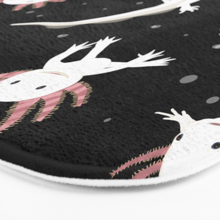 Axolotls Bath Mat Gallery Image 3