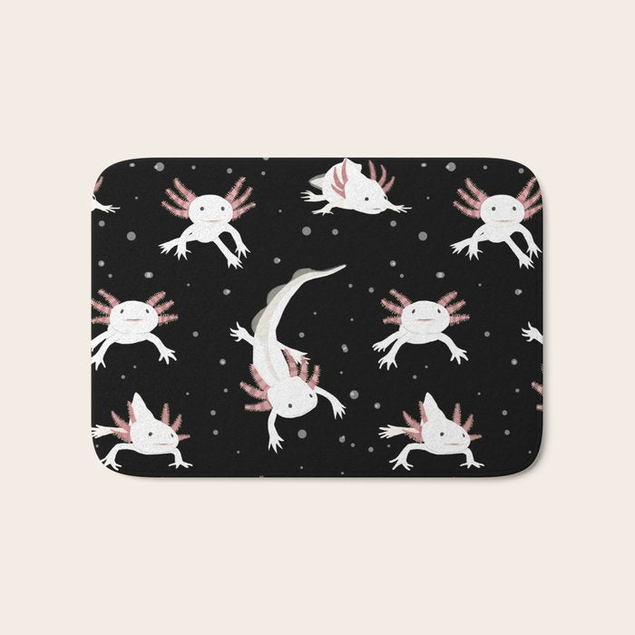 Axolotls Bath Mat Gallery Image 1