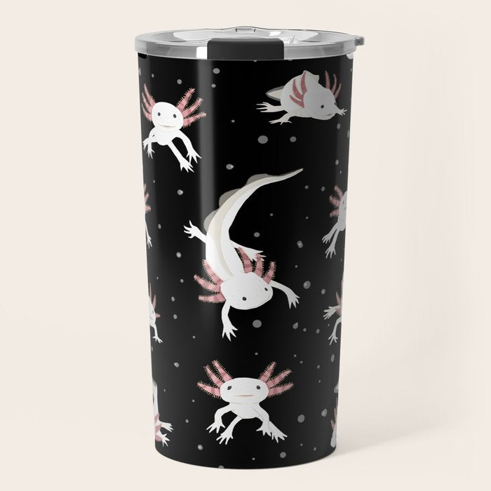 Axolotls Travel Mug Gallery Image 1