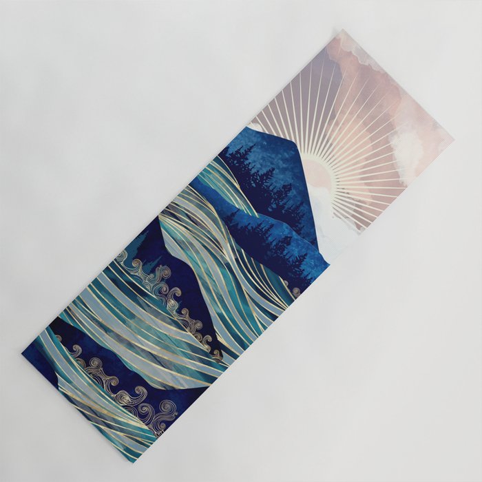 Ocean Sunrise Yoga Mat Gallery Image 1