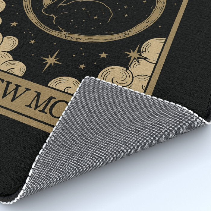 The New Moon - Dark Background Rug Gallery Image 4