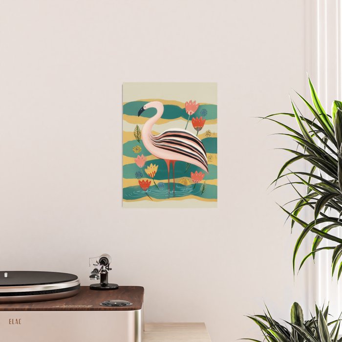 Pink Flamingo Poster Gallery Image 2