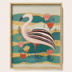 Pink Flamingo Serving Tray Gallery Image 1