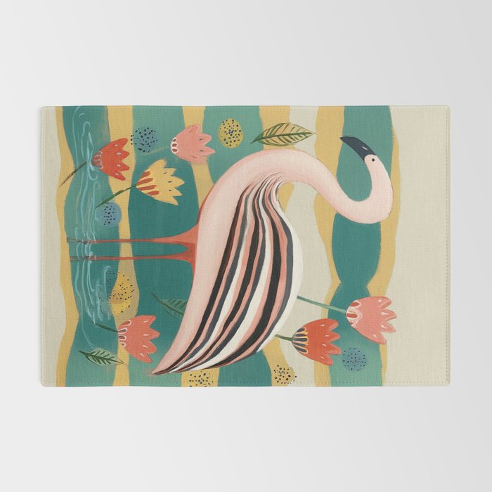 Pink Flamingo Rug Gallery Image 2