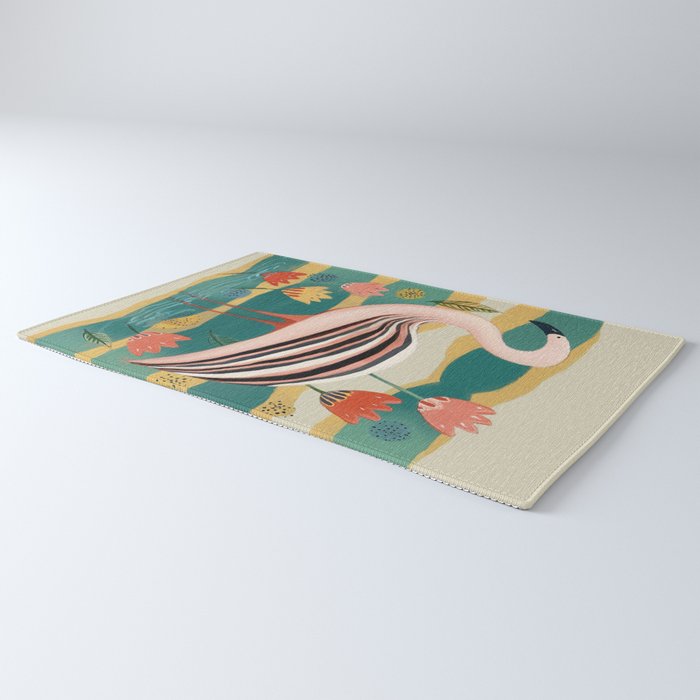 Pink Flamingo Rug Gallery Image 3