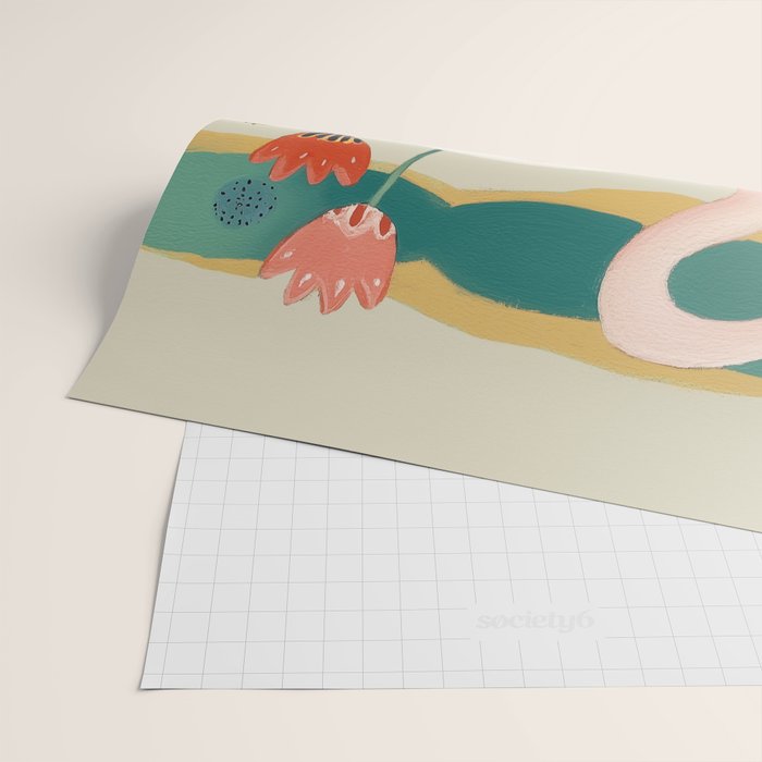 Pink Flamingo Wrapping Paper Gallery Image 2