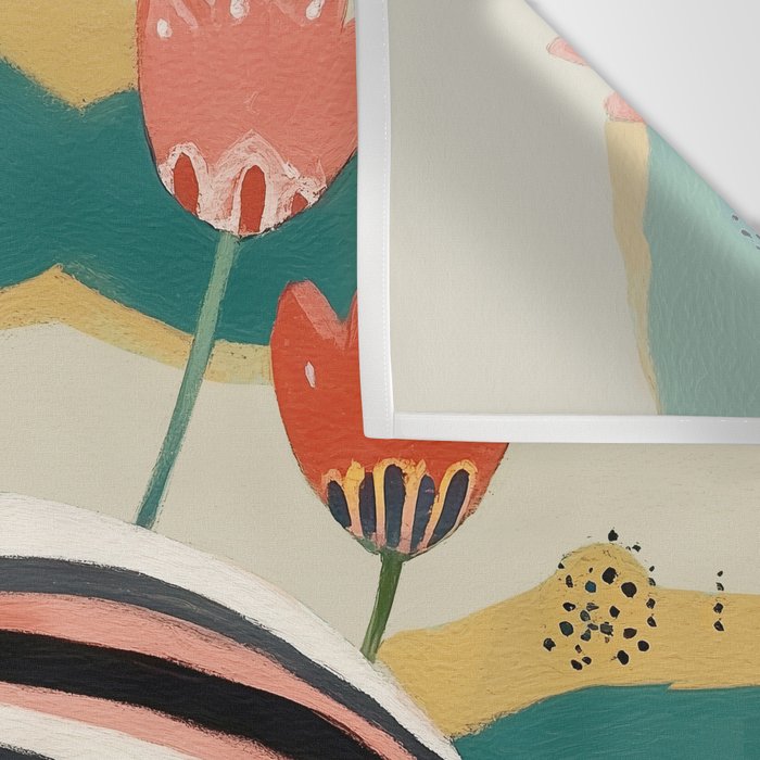 Pink Flamingo Wall Tapestry Gallery Image 3