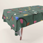 Christmas fairy lights Tablecloth Gallery Image 1