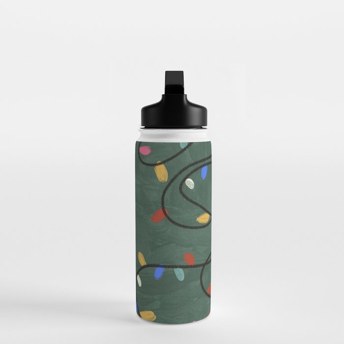 Christmas fairy lights Water Bottle Gallery Image 3