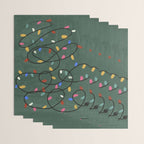 Christmas fairy lights Wrapping Paper Gallery Image 3