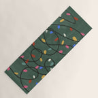 Christmas fairy lights Yoga Mat Gallery Image 1