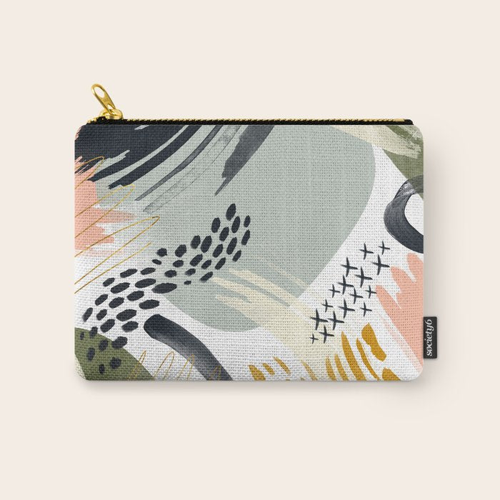 Abstract autumn season Carry All Pouch Gallery Image 1