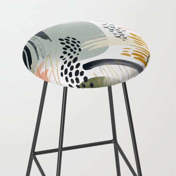 Abstract autumn season Stool Gallery Image 2