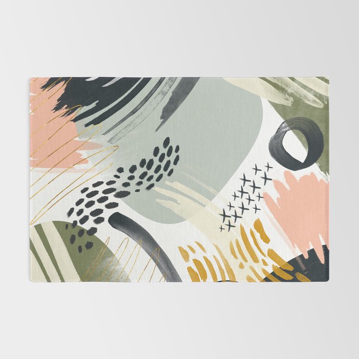 Abstract autumn season Rug Gallery Image 2