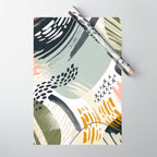 Abstract autumn season Wrapping Paper Gallery Image 1