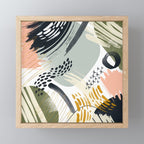 Abstract autumn season Mini Art Print Gallery Image 1