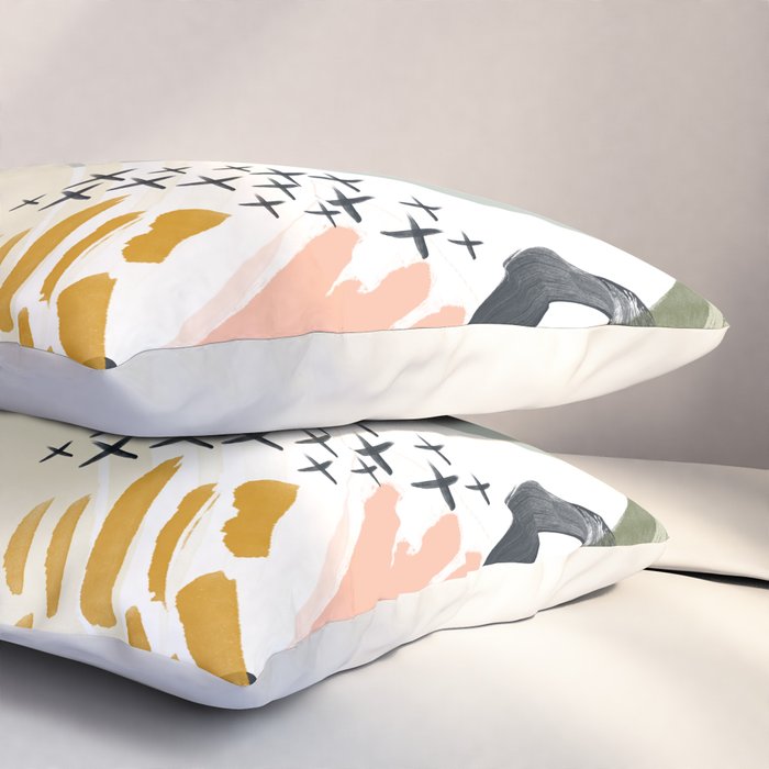 Abstract autumn season Pillow Sham Gallery Image 3