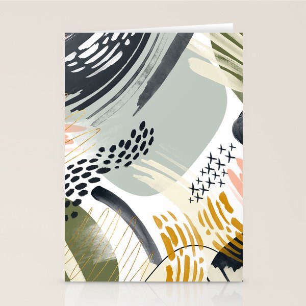 Abstract autumn season Stationery Card Gallery Image 2