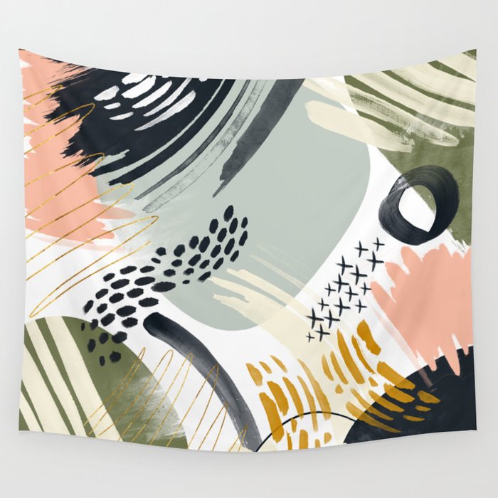 Abstract autumn season Wall Tapestry Gallery Image 4