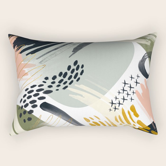 Abstract autumn season Rectangular Pillow Gallery Image 2