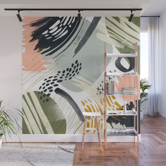 Abstract autumn season Wall Mural Gallery Image 1