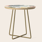 Abstract autumn season Side Table Gallery Image 1