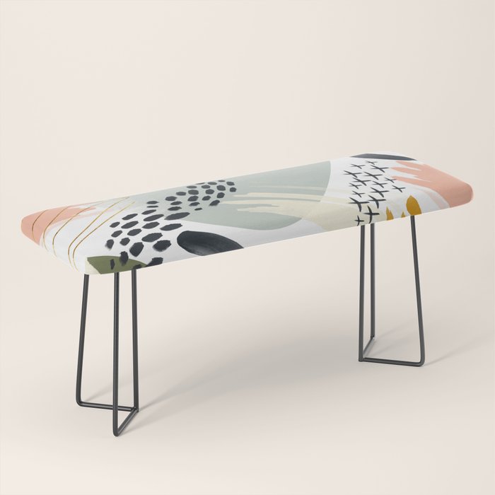 Abstract autumn season Bench Gallery Image 1