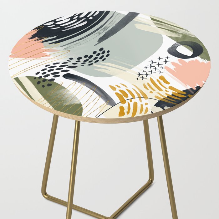 Abstract autumn season Side Table Gallery Image 2