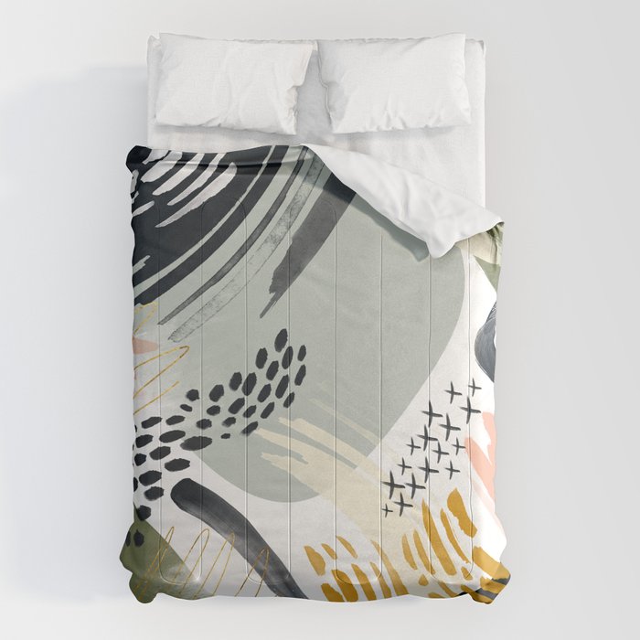 Abstract autumn season Comforter Gallery Image 6