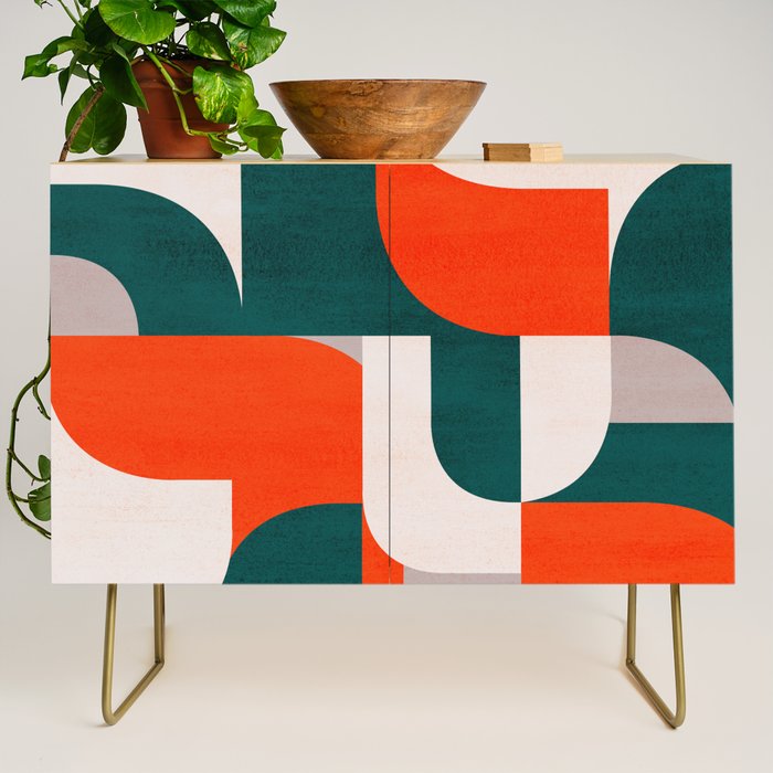 Mid century landscape Credenza Gallery Image 1