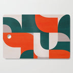 Mid century landscape Cutting Board Gallery Image 1