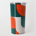 Mid century landscape Travel Mug Gallery Image 1