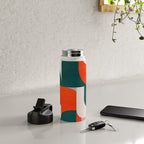 Mid century landscape Water Bottle Gallery Image 4