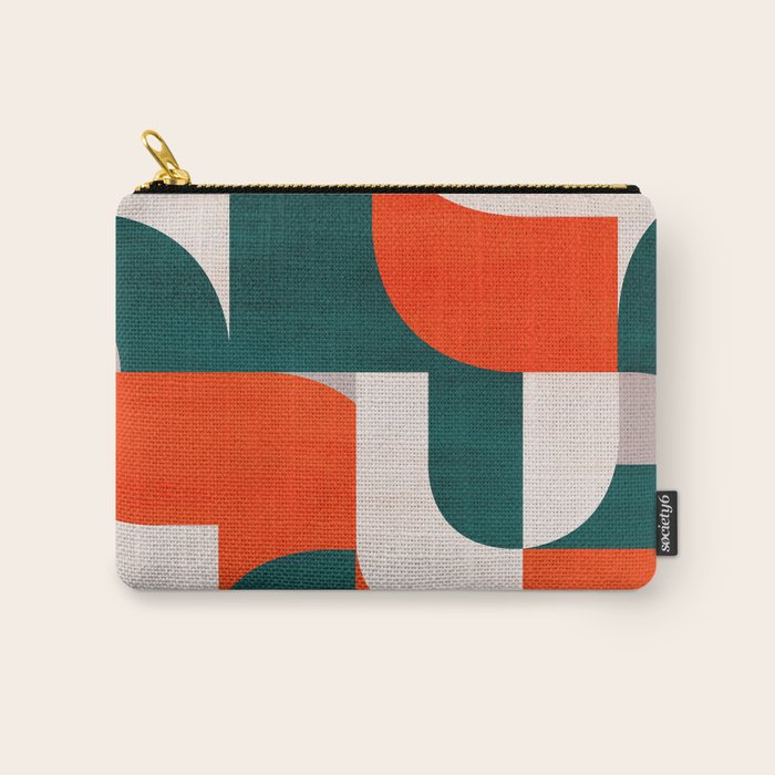 Mid century landscape Carry All Pouch Gallery Image 1