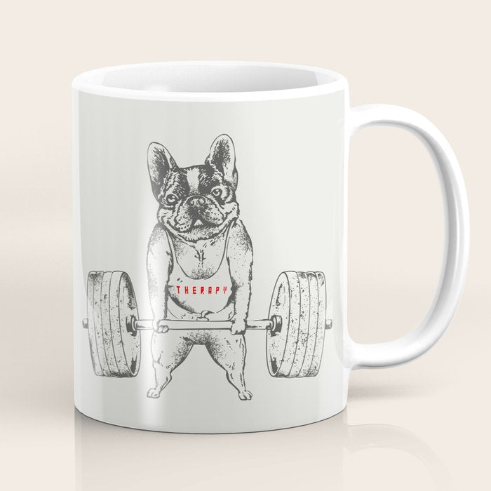 Frenchie Lift Coffee Mug Gallery Image 1