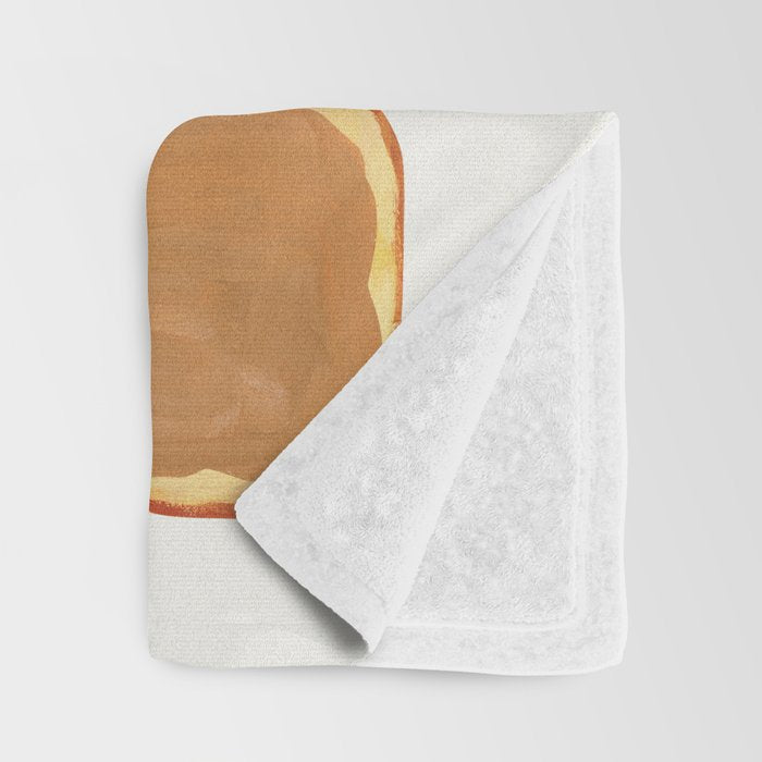 The Toast Club: Brunch Art Throw Blanket Gallery Image 3